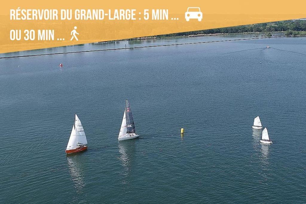 Comfort And Tranquility Near Lyon And Groupama Stadium, 4 Personnes Meyzieu Eksteriør billede