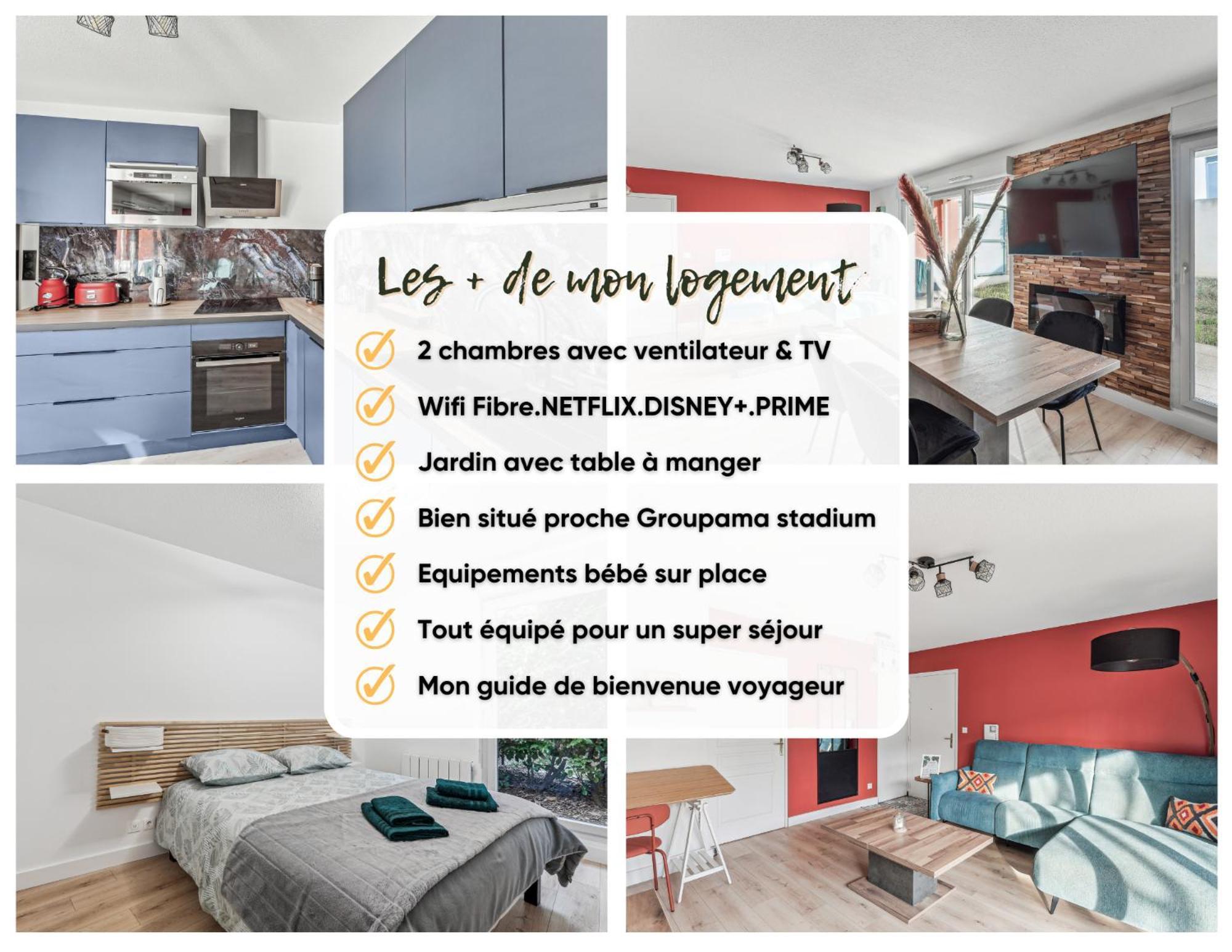 Comfort And Tranquility Near Lyon And Groupama Stadium, 4 Personnes Meyzieu Eksteriør billede
